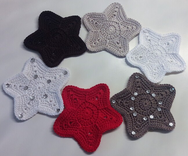 Stern - vielseitig einsetzbar - Häkelanleitung