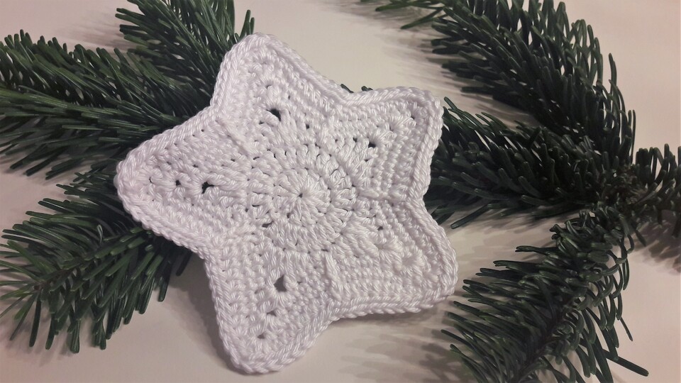 Stern - vielseitig einsetzbar - Häkelanleitung