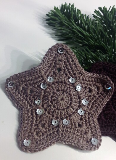 Stern - vielseitig einsetzbar - Häkelanleitung