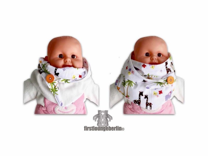 Knopfschal auch zum Wenden Schal Knopf*Schal Wickelschal Sommer Winter