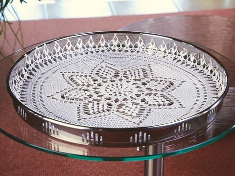 Häkelanleitung Deckchen "Manuela No. 10" 754116