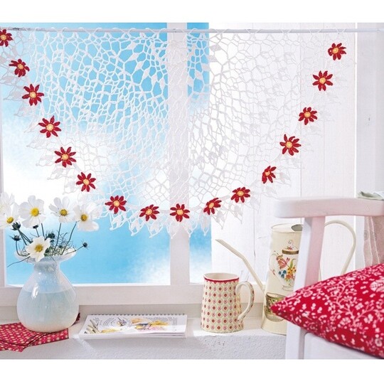 Häkelanleitung Gardine "Manuela No. 10" 29774