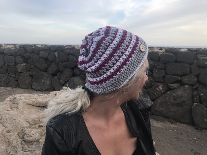 Häkelanleitung Mütze "Norge"