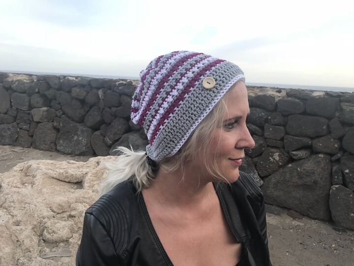 Häkelanleitung Set "Norge" Armstulpen, Mütze, Schlauchschal