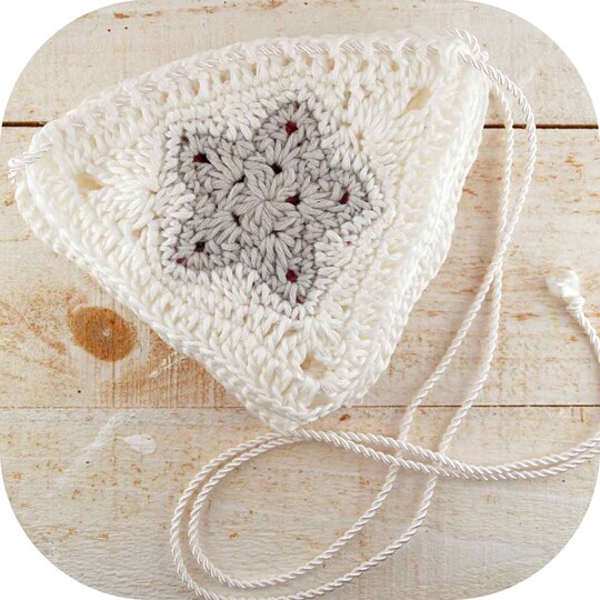 H&auml;kelanleitung Wimpelkette "Sternchen" (Girlande)