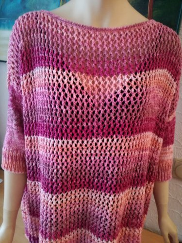 Strickanleitung Poncho - Pulli " Kaminzauber " alle Größen - Bild 3
