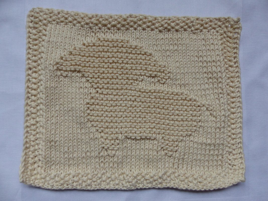 Strickanleitung Spültuch Motiv Schaf