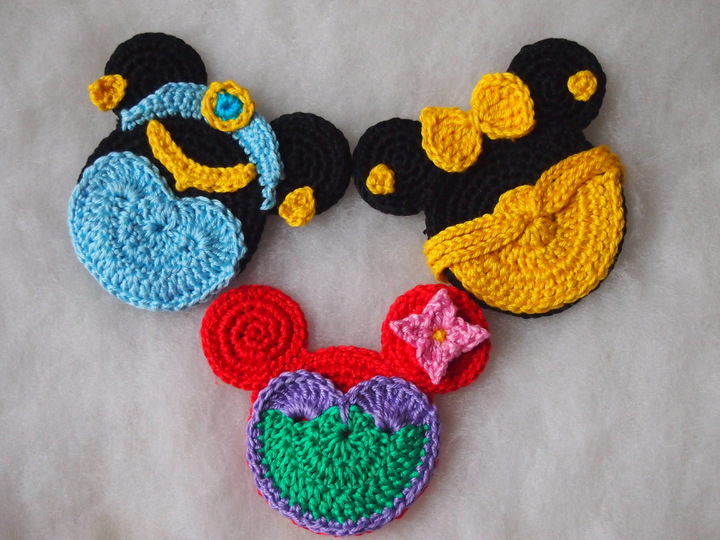 Snow White, Jasmine, Ariel and Belle - Princesses