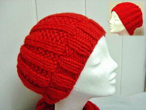 Strickanleitung Wendemütze Merino Maxi (m/w)