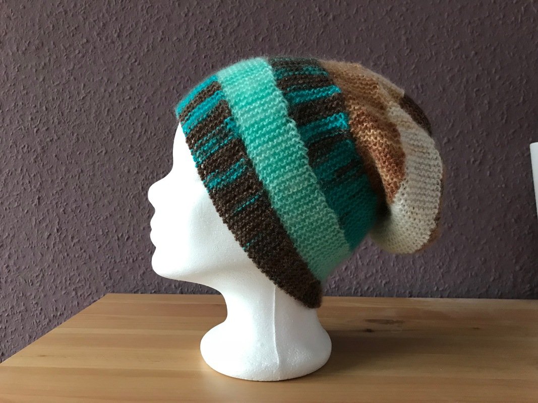 Strickanleitung für eine Kreiselmütze - alle Größen