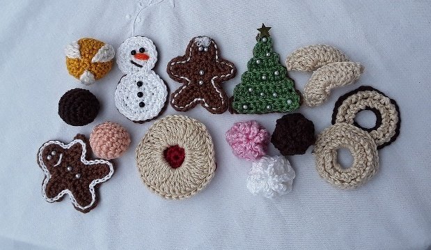 Weihnachtsteller Häkelanleitung - Bild 2