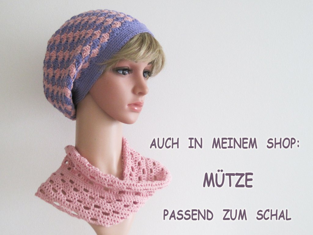 Möbiusschal häkeln (Größen: S/M/L) Häkelanleitung - Bild 13