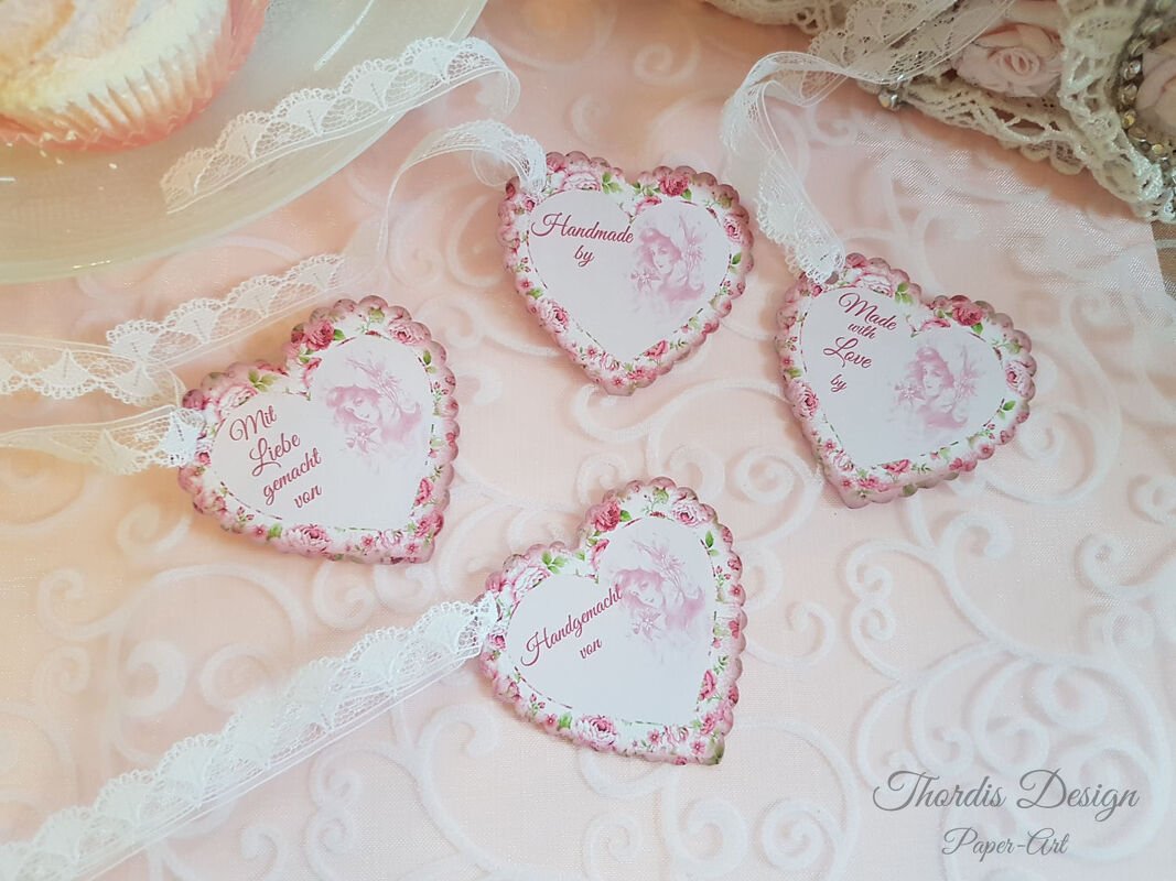 Etiketten Label "Handmade" zum Ausdrucken