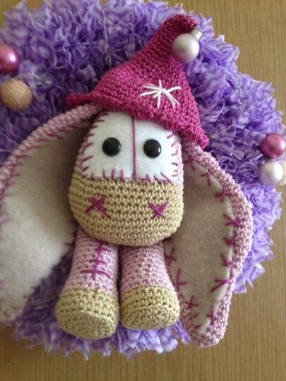 Fiona ein Esel als Türkranz