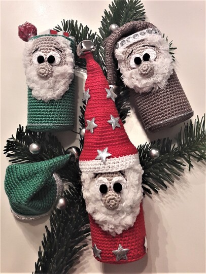 Kleine Weihnachtswichtel mit Überraschung