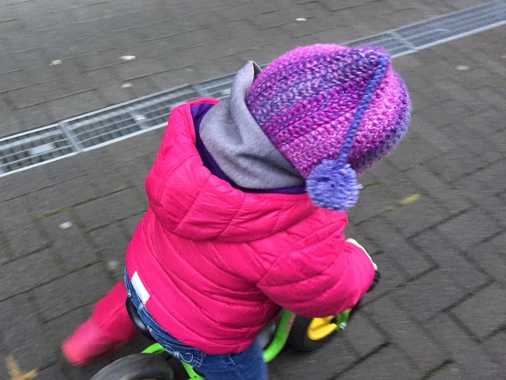 Häkelanleitung Schalmütze mit oder ohne Bommel - jede Größe, alle Garne