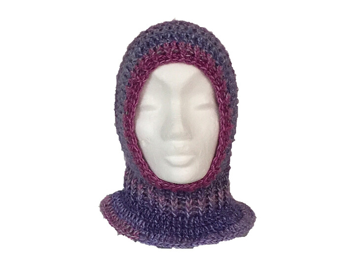 Häkelanleitung Schalmütze mit oder ohne Bommel - jede Größe, alle Garne