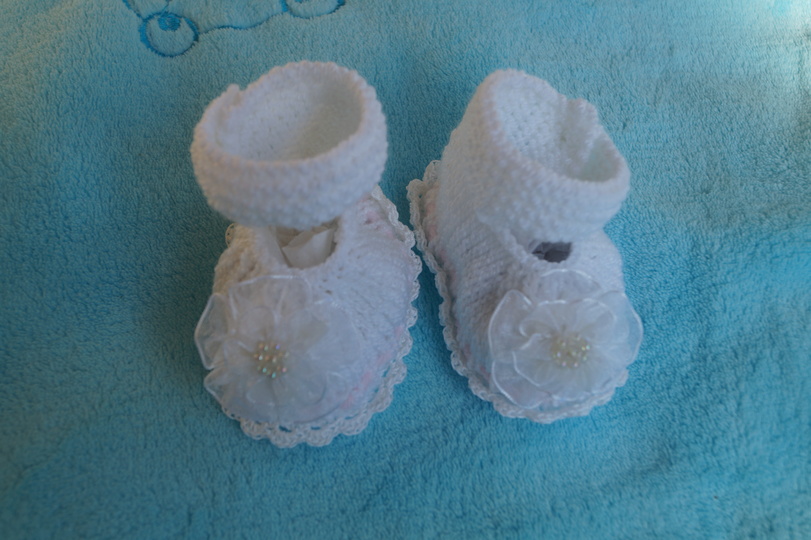 Strickanleitung Modell Taufkleid Sissi Gr. 50-58