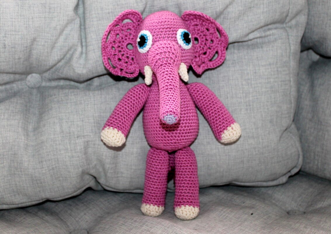 Elefant Tine Häkelanleitung