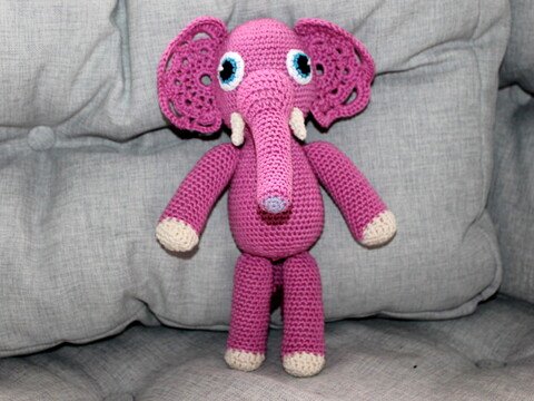 Elefant Tine Häkelanleitung