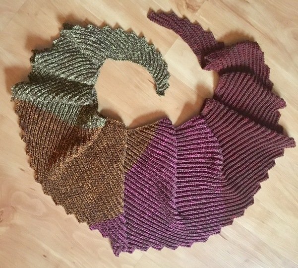 Strickanleitung Dragonrib