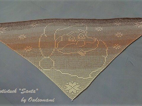 Motivtuch "Santa"