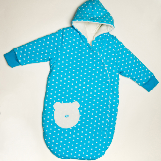 Baby Sleeping Bag NEVIO – Hooded PDF Pattern 0m-4y