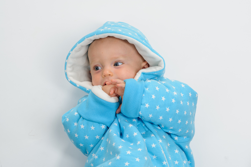 Schnittmuster gefütterter Baby Schlafsack NEVIO