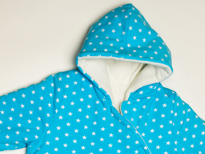 Schnittmuster gefütterter Baby Schlafsack NEVIO