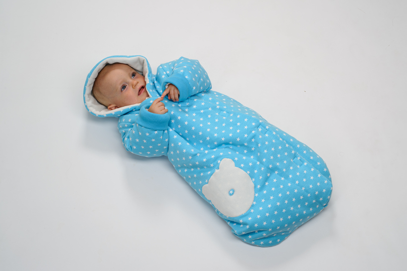 Schnittmuster gefütterter Baby Schlafsack NEVIO