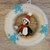 Türkranz - Winter - Pinguin  Häkelanleitung
