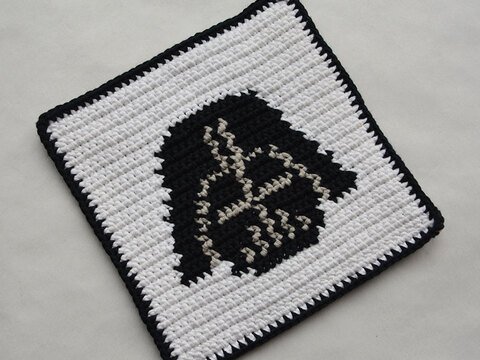 E-Book Häkelanleitung Darth Vader Topflappen inkl. Häkel-Grundkurs