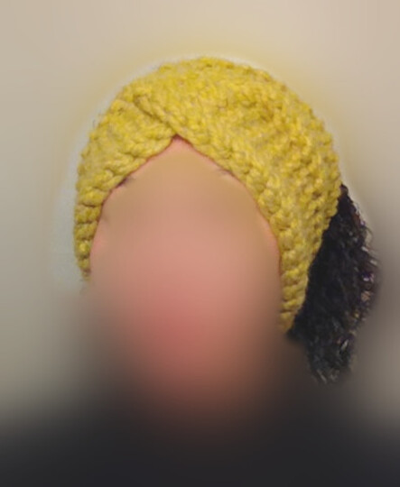 Stirnband in multi-Looking Strickanleitung