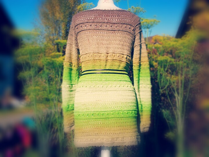 Damenjacke "FEJA" mit Verlaufsgarn alle Größen