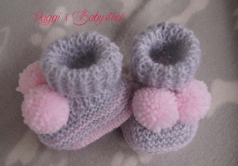 Strickanleitung f&uuml;r Baby's u. Reborns Modell Vivianne Gr. 50-56