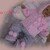 Strickanleitung f&uuml;r Baby's u. Reborns Modell Vivianne Gr. 50-56
