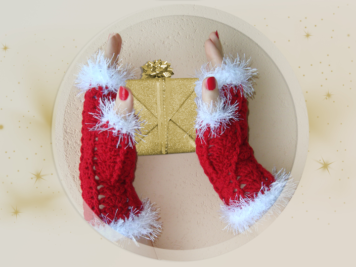 Weihnachten Armstulpen