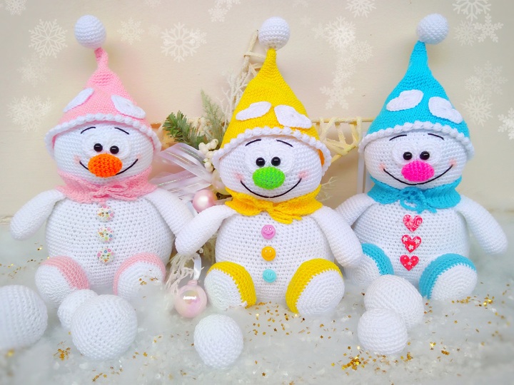 Schneelis - Häkelanleitung von Diana´s kleiner Häkelshop