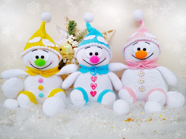 Schneelis - Häkelanleitung von Diana´s kleiner Häkelshop