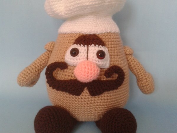 crochet pattern, potato cook Knollo