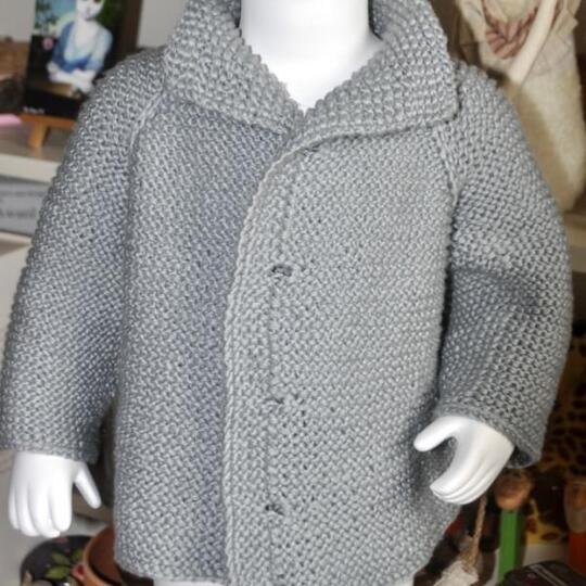 Strickanleitung * Rippchenjäckchen für alle Größen Kinder bis große Damengrößen