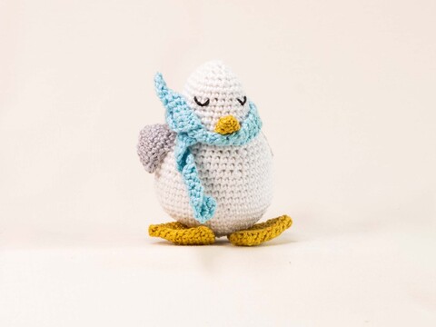 Häkelanleitung Möwe Marvin