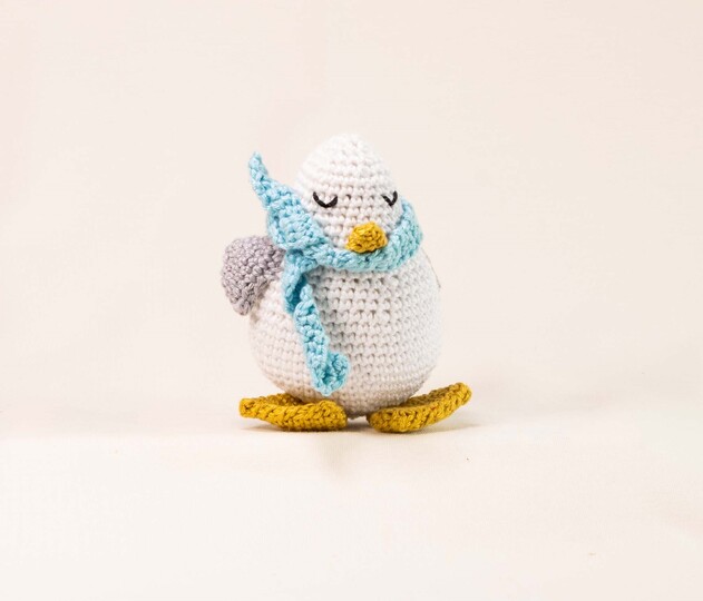 Häkelanleitung Möwe Marvin