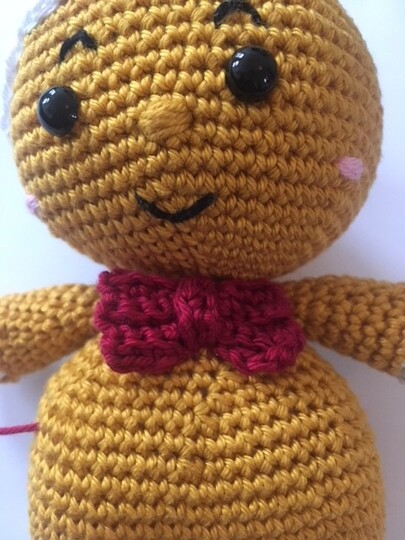 Häkelankeitung Lebkuchenmann