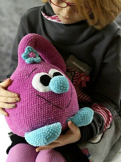 Häkelanleitung: „XXL-Tröpfli“ – auf Kuschelkurs