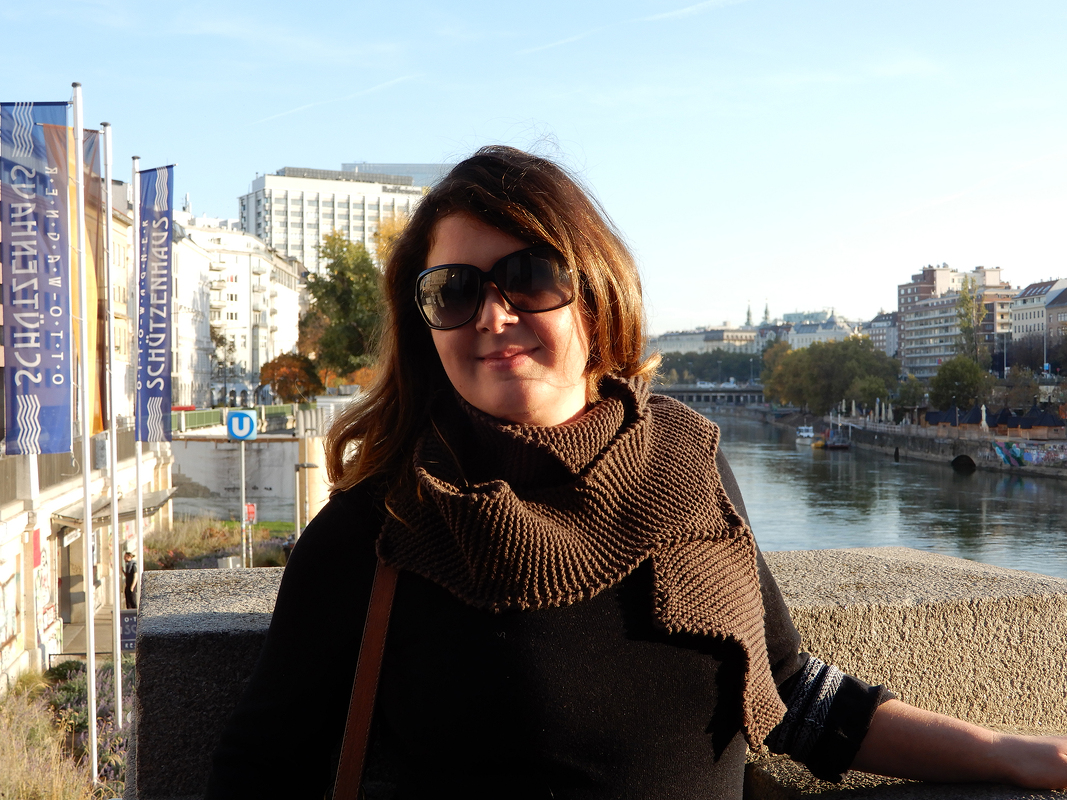 Strickmuster Zackenschal "Return of the Bat"