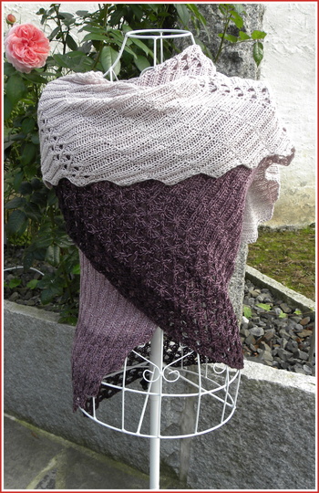 Tuch "Team-Player" mit 1 Woolly Hugs BOBBEL-COTTON stricken