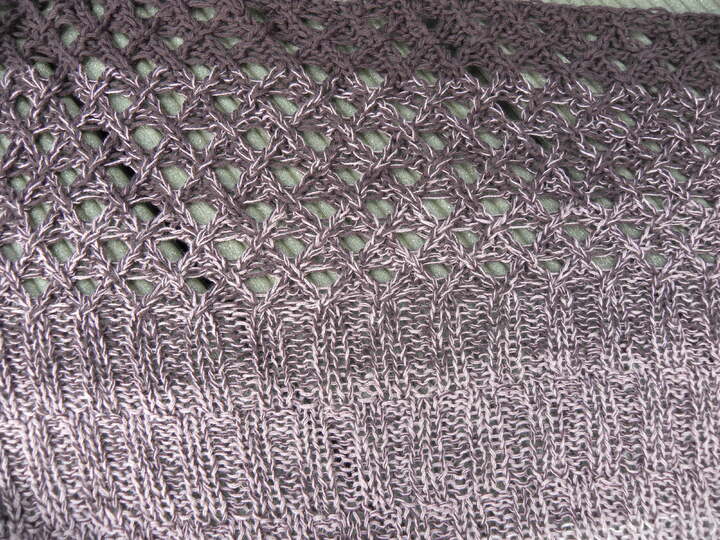 Tuch "Team-Player" mit 1 Woolly Hugs BOBBEL-COTTON stricken