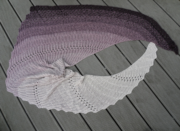 Tuch "Team-Player" mit 1 Woolly Hugs BOBBEL-COTTON stricken