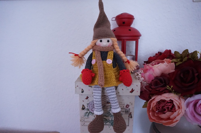 xmas doll crochet pattern